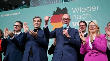 Western leaders congratulate Germany's Merz after election win