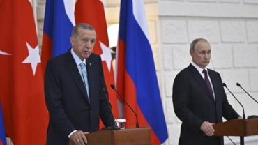 Turkish president congratulates Putin on his election victory