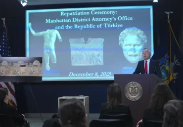 Türkiye welcomes return of looted Anatolian artefacts from the US