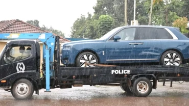 Rolls-Royce Cullinan belonging to Uganda's outgoing Speaker Anita Among seized in corruption probe