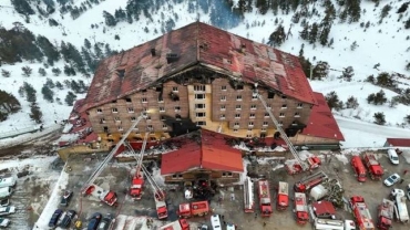 Condolences continue pouring in over deadly hotel fire in Türkiye