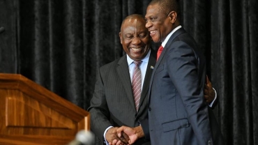 South Africa swears in new cabinet of national unity