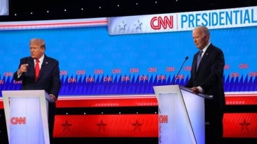 Biden showcases fluctuating performance in debate with Trump