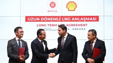 Türkiye signs long-term LNG deal with Shell