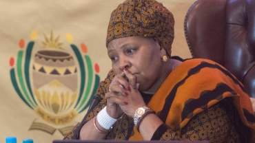 Nosiviwe: South Africa's ex-parliament speaker arrested