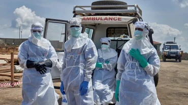 US Ebola patient arrives in Germany for treatment after contracting disease in DRC