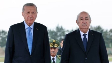 Turkish president visits Algeria amid Gaza conflict