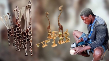 Sorobabel: Woodcarver enchanting homes in Equatorial Guinea