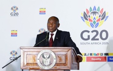 South Africa will hand over G20 presidency to US 'empty chair'