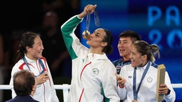 Algeria's Imane Khelif wins gold in women's boxing at Paris 2024