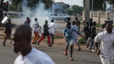 Nigeria Independence Day: Tear gas fired at anti-hardship protesters