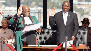 'New era': South Africa's Ramaphosa sworn in for second term
