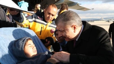 Second group of cancer patients from Palestine arrives in Türkiye