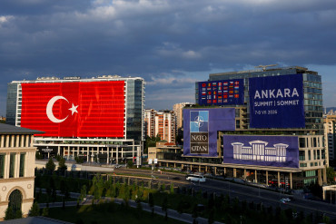 NATO leaders begin gathering in Ankara amid high-stakes summit