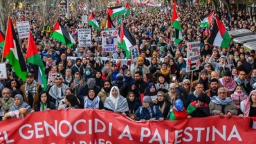 Dans toute l’Europe, des centaines de milliers manifestent en soutien aux Palestiniens