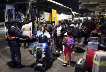 262 Nigerians fleeing anti-immigrant attacks in South Africa head home