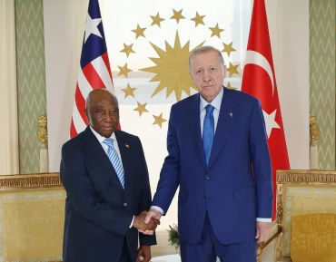 Türkiye's Erdogan, Liberia's Boakai discuss ties, regional issues
