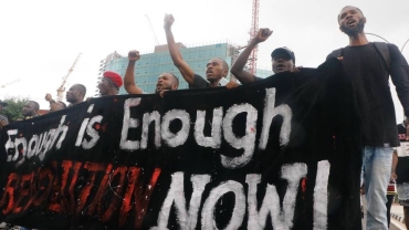 Nigeria warns against foreign meddling amid protests