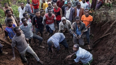 Ethiopia landslide: Days of mourning declared