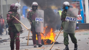 Is Kenya's quake linked to anti-government protests?