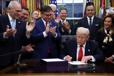 Trump signs funding bill into law, ending historic government shutdown