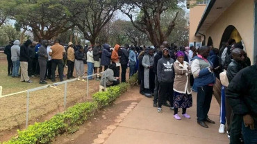 Polls open in Zambia’s general election with large voter turnout