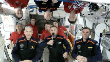 Farewell ceremony held for Ax-3 mission crew on Int'l Space Station