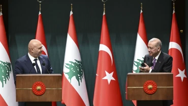 Erdogan and Aoun affirm deep Türkiye-Lebanon ties