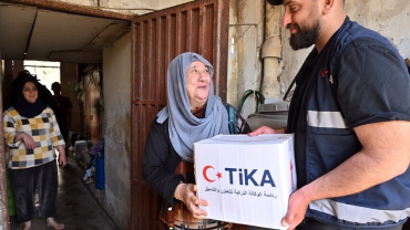 Türkiye Sends Aid to Displaced Families in Lebanon