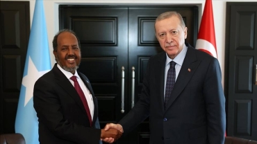 Turkish president, Somali counterpart discuss bilateral ties