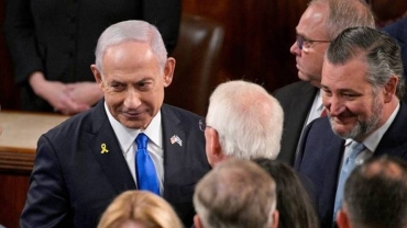 What are the false claims Netanyahu made during his Congress speech?