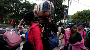 South Africa's anti-migrant unrest led over 160,000 foreigners to flee