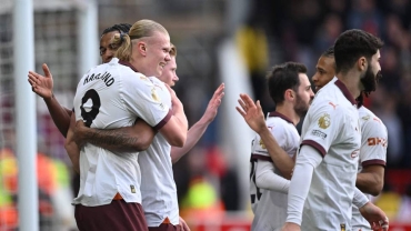 Man City beat Nottingham 2-0 to maintain winning streak