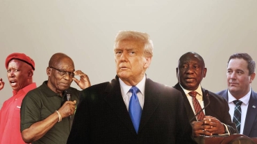 South Africans set aside rivalries to tackle Trump