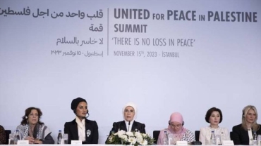 Emine Erdogan hosts “One Heart for Palestine” summit with other first ladies
