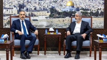 Fidan offers condolences to Hamas' Meshaal over Haniyeh's assassination
