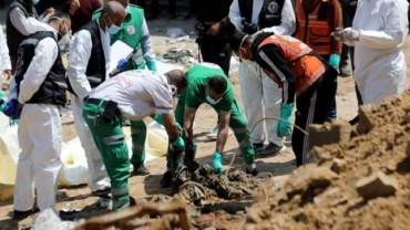 Mass grave found at Al Shifa Hospital in Gaza — report