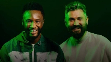 How Nigerian football legend Mikel Obi scores with a striking podcast