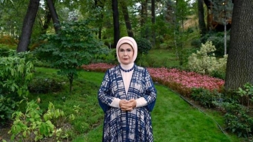 Turkish First Lady calls for global action to protect children in war zones
