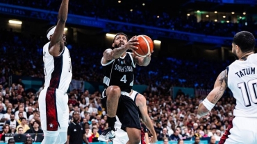 US beat South Sudan to improve in Olympic men's basketball
