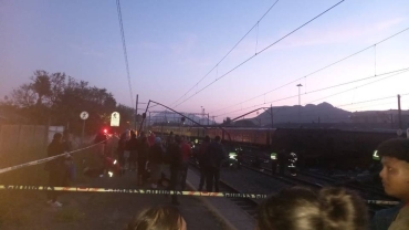 Passenger train derails in South Africa, injuring dozens
