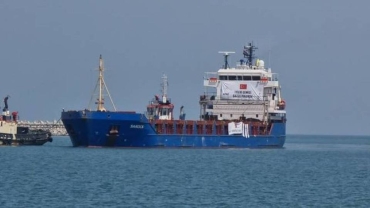 Turkish ship carrying humanitarian aid for Gaza arrives Egypt