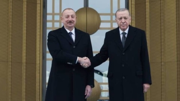 President Erdogan welcomes his Azerbaijani counterpart Aliyev in Ankara