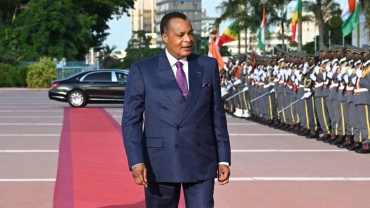 Congo-Brazzaville leader arrives in Russia for talks with Putin