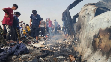 South Africa condemns Israeli 'deplorable' strike on Rafah camp