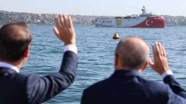President Erdogan sees off Turkish energy research vessel bound for Somalia