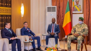 Turkish parliamentary delegation meets with Mali leader Goita