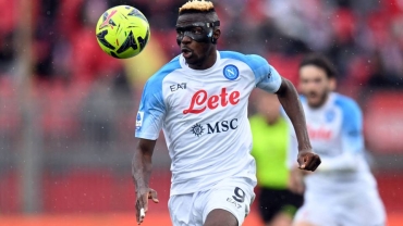 Osimhen back on target as Napoli beat Cagliari in Serie A