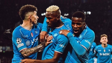 UEFA: Osimhen back to scoring ways after AFCON outing