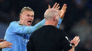 Man City charged by FA over players' anger at referee